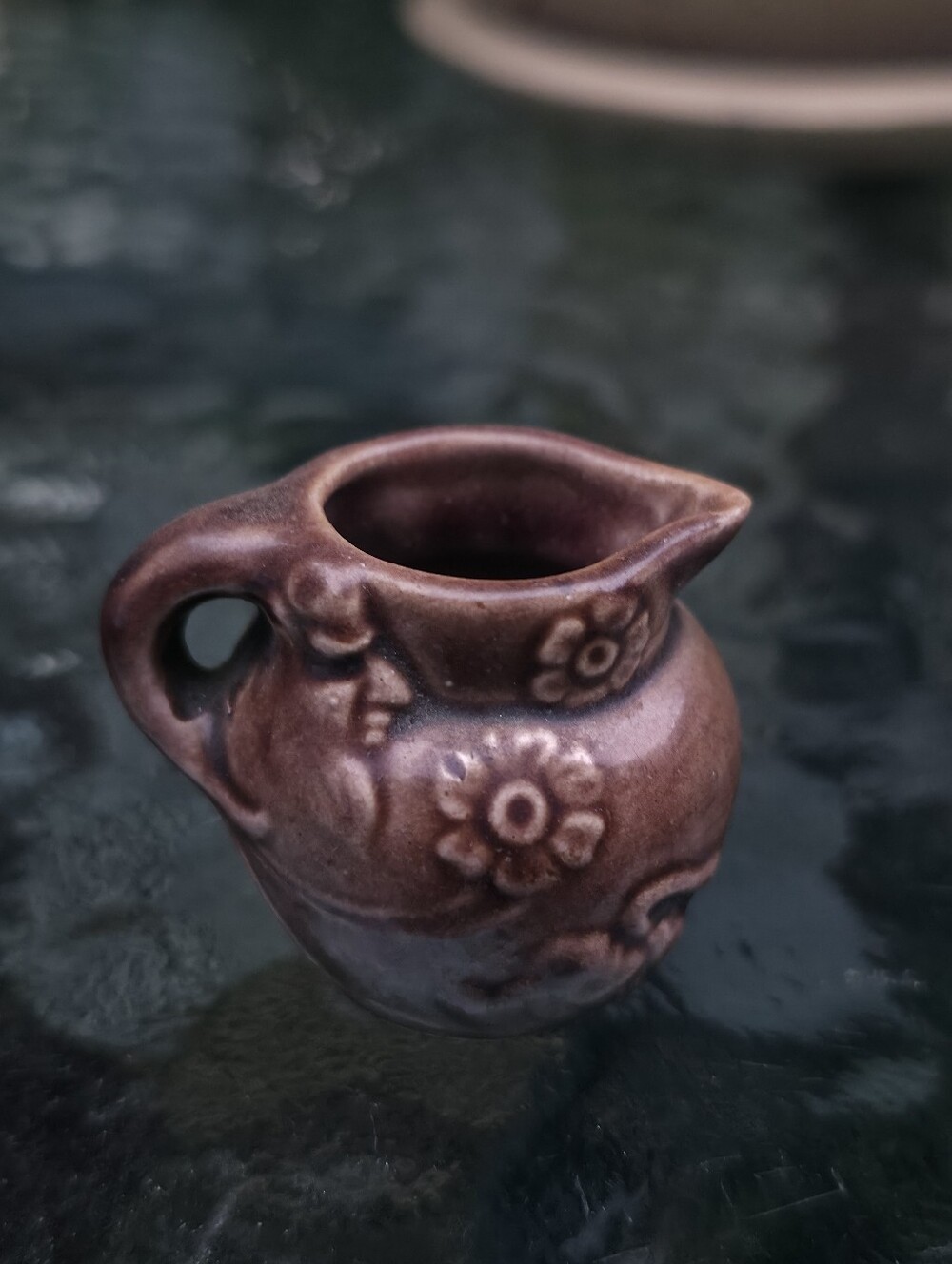 Vintage Minature Clay Pot